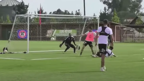 Blandi anotó un golazo en la pretemporada de Colo Colo