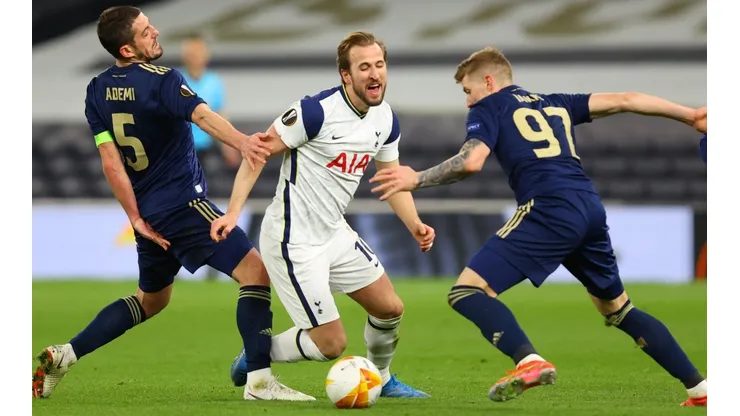 Doblete de Kane y triunfo del Tottenham en la Europa League.