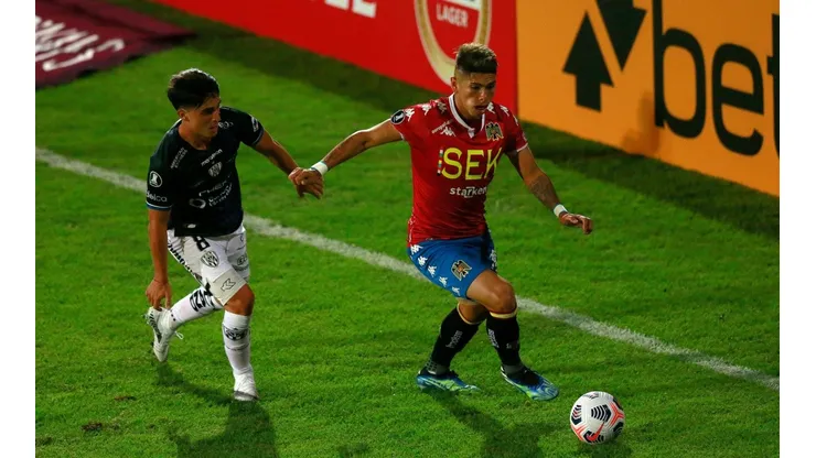 Carlos Palacios estuvo presente en Copa Libertadores en el triunfo de Unión Española.