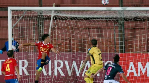 Thomas Galdames fue uno de los líderes de Unión Española en Copa Libertadores.