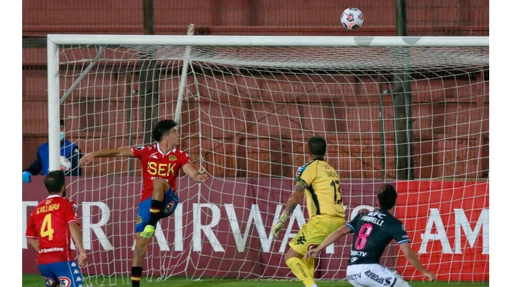 Thomas Galdames fue uno de los líderes de Unión Española en Copa Libertadores.