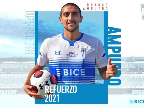Oficial: Ampuero es nuevo refuerzo de Universidad Católica