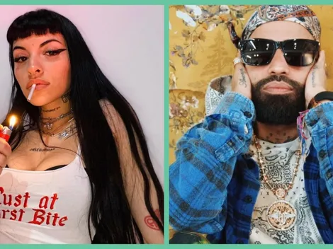 Cazzu también recibe llamada de Arcángel y lo "educa"