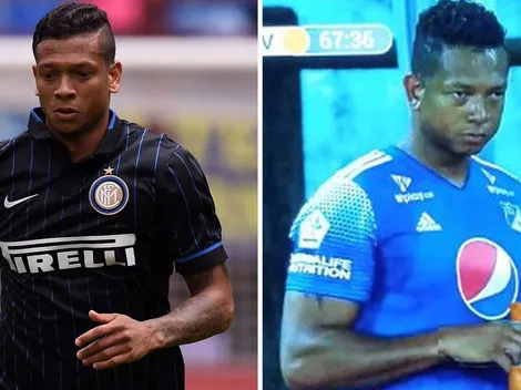 Guarín llegó a pesar 105 kilos: "Mi físico no era de profesional"