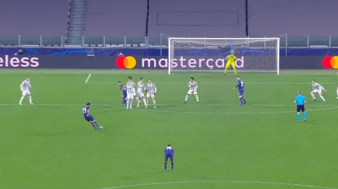 Oliveira anotó un golazo de otro partido ante la Juventus