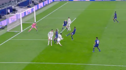 Chiesa metió un bombazo para el empate de la Juventus