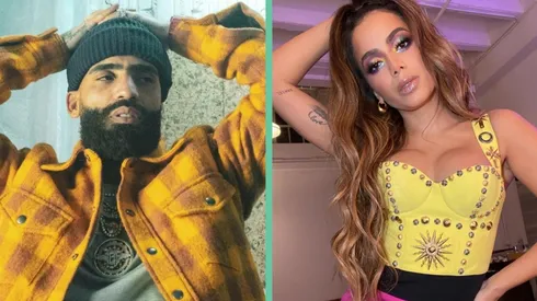 Arcángel se derritió ante la ofensiva que lanzó Anitta por Instagram.
