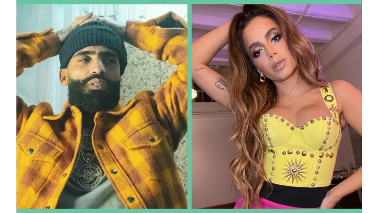 Arcángel se derritió ante la ofensiva que lanzó Anitta por Instagram.