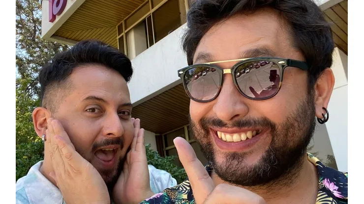 César Muñoz y Luis Aliste, "Las Gansas", quienes ahora debutarán en La Red.