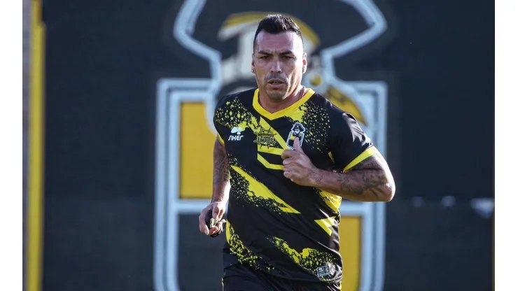 Esteban Paredes ya hace pretemporada con Coquimbo Unido.