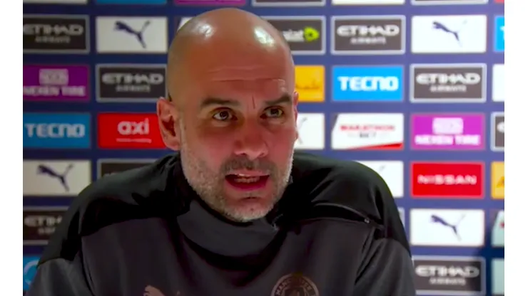 Pep Guardiola y su enojo previo al duelo ante Southampton.