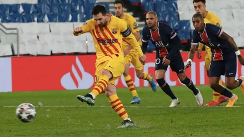 Messi falló un penal en la eliminación de Barcelona en Champions contra PSG.