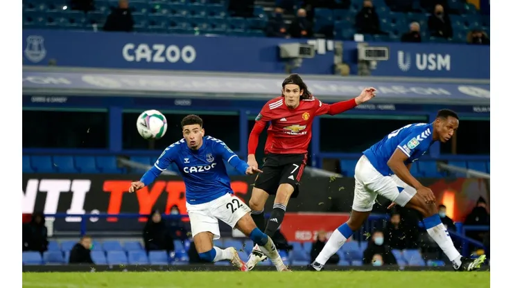Edinson Cavani cuenta con seis goles en la Premier League,