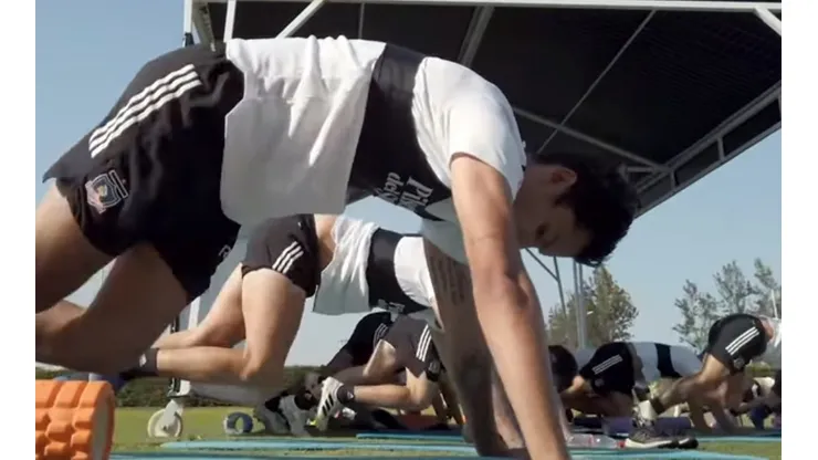 Colo Colo suda la gota gorda en sus trabajos en Talca, donde realiza su pretemporada 2021