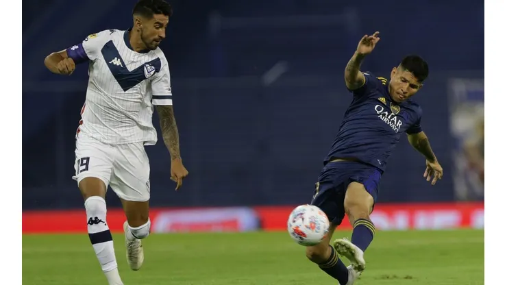 Jorman Campuzano marcó uno de los goles en la paliza de Boca Juniors.