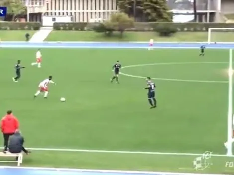 Una locura: golazo desde 65 metros en el fútbol español