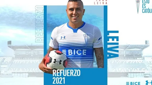 Leiva llega proveniente de Unión La Calera.