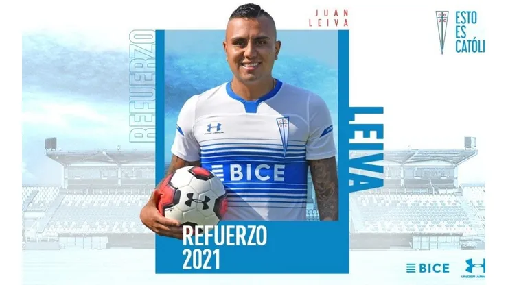 Leiva llega proveniente de Unión La Calera.