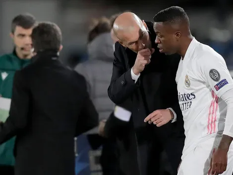 Zidane defiende a Vinicus: "Yo tampoco metía muchos goles"