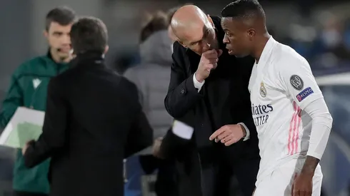 Zinedine Zidane confía en el talento de Vinicius Junior.