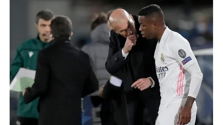 Zinedine Zidane confía en el talento de Vinicius Junior.