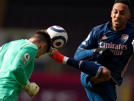 No le alcanza con Aubameyang: Magro empate del Arsenal