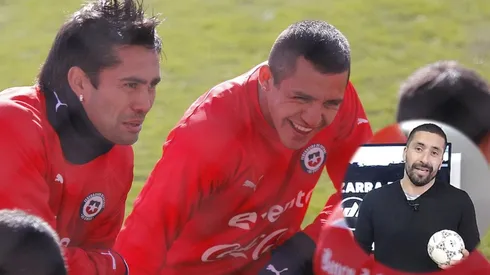 Basaure le pone fichas al Mago Jiménez como 9 en sociedad con Alexis Sánchez.