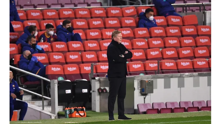 Ronald Koeman vive un buen momento como entrenador de Barcelona.