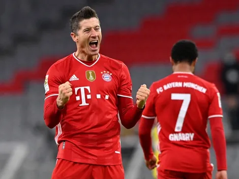 Bayern dio vuelta el clásico con triplete de Lewandowski