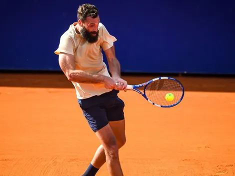 El patético show de Benoit Paire en Argentina antes de viajar a Chile