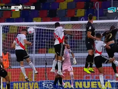 Golazo de River al Racing de Arias en la Supercopa