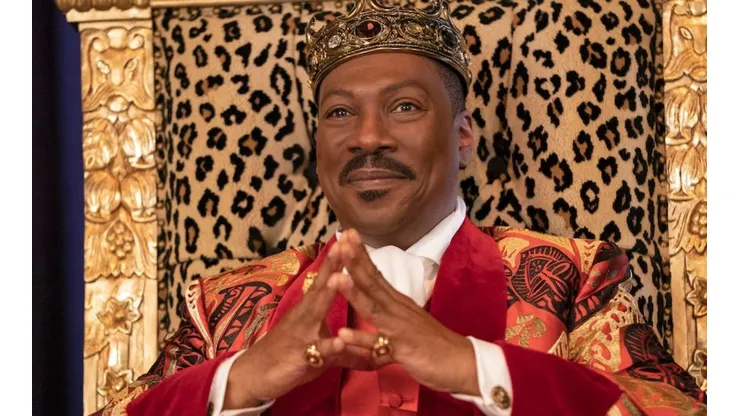 Eddie Murphy como el Rey Akeem en "Un Príncipe en Nueva York 2".