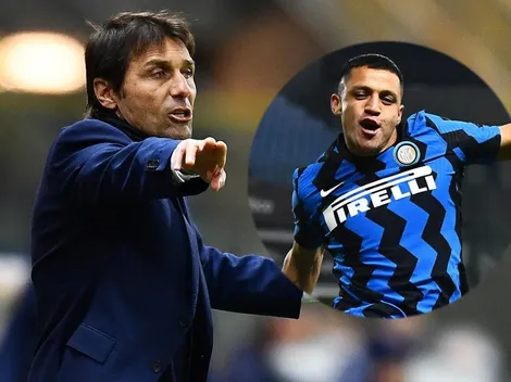 Conte: "Ahora Lautaro y Lukaku saben que Alexis está detrás"