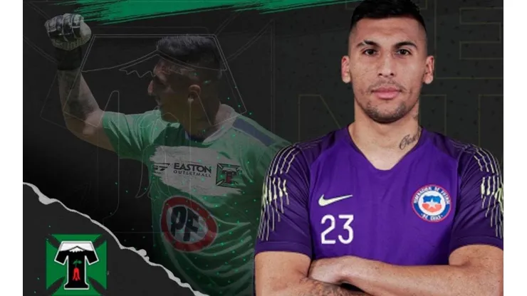El portero vestirá su segunda camiseta en el fútbol chileno.