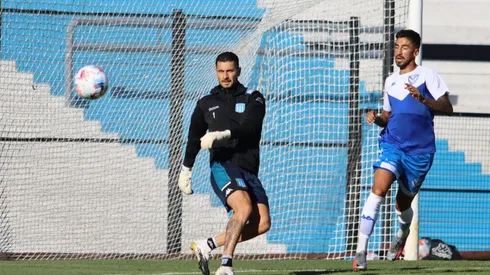 Gabriel Arias puede ser titular aún ante River Plate en Racing.