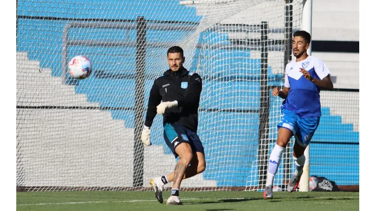 Gabriel Arias puede ser titular aún ante River Plate en Racing.