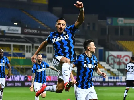 Inter es más líder con dos goles de Alexis Sánchez