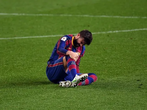 Piqué se lesiona y está en duda para la revancha ante el PSG