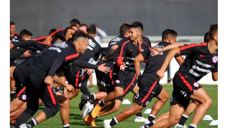 Los microciclos de trabajo de Reinaldo Rueda incluían a varios de los jugadores que fueron nominados por Martín Lasarte a la selección chilena.