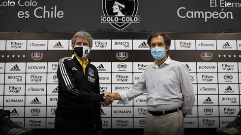 Morón asumió oficialmente la gerencia deportiva de Colo Colo.