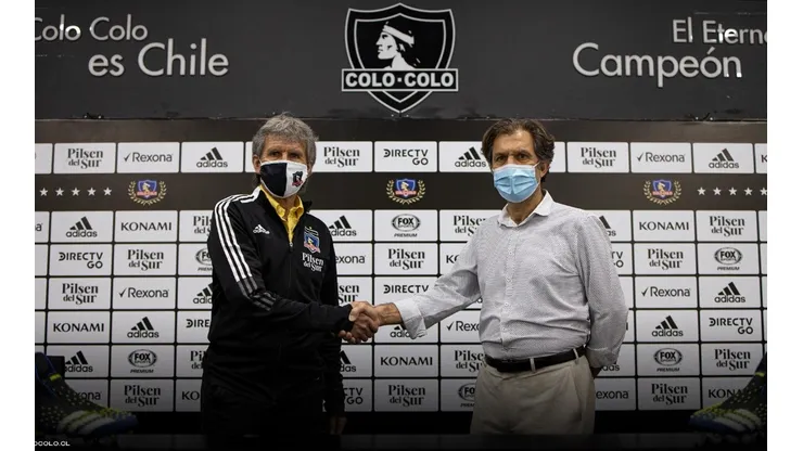 Morón asumió oficialmente la gerencia deportiva de Colo Colo.