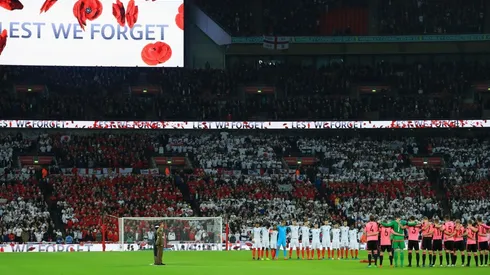 Partido entre Inglaterra y Escocia en Wembley