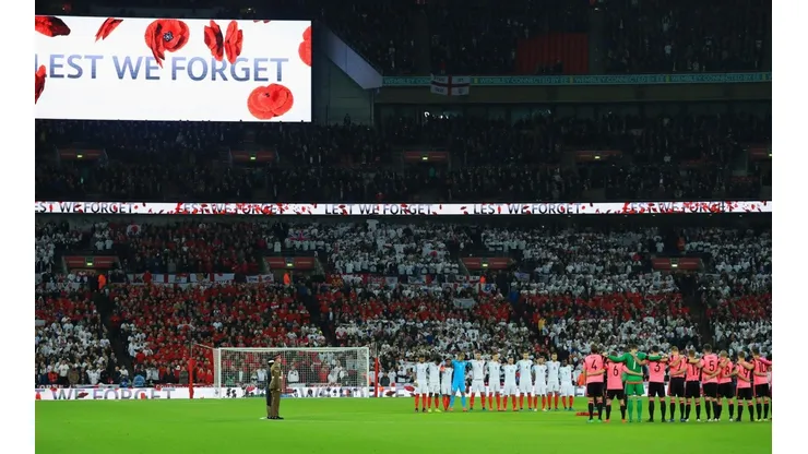 Partido entre Inglaterra y Escocia en Wembley