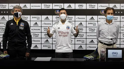 Rodríguez ya viste otra vez los colores de Colo Colo