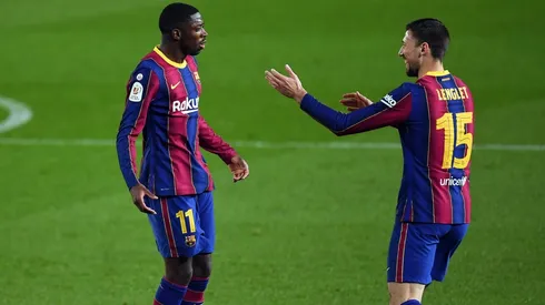 Dembélé abrió la cuenta con un golazo.