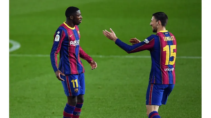 Dembélé abrió la cuenta con un golazo.