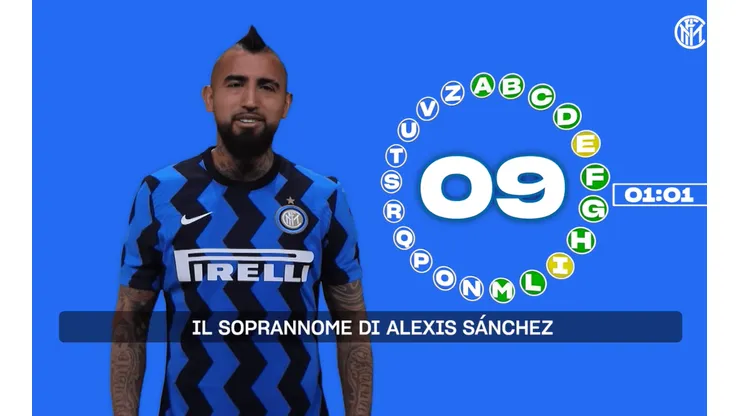 El Rey Arturo se sometió al Pasapalabra del Inter de Milán.