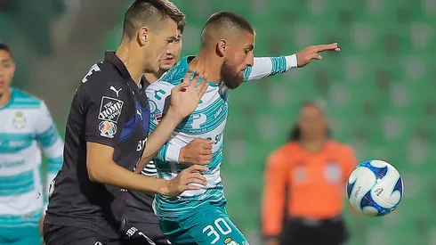 Ignacio Jeraldino lleva ocho partidos y cero goles en su paso por el Santos Laguna del fútbol mexicano