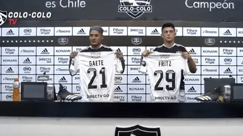 Gaete y Fritz llegaron a Colo Colo