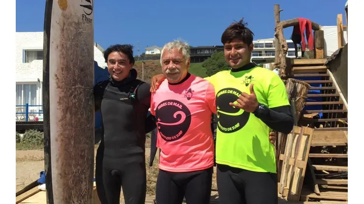El Chino entrenó con el top nueve en Latinoamérica y top 5 de Chile.